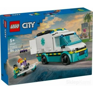 LEGO CITY 60451 KARETKA POGOTOWIA