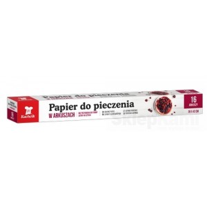 KUCHCIK 2423 PAPIER DO PIECZENIA SYLIKONOWY 38x42cm 16 ARKUSZY