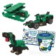 KLOCKI CLICS CB189 WIADERKO 6w1 KONSTRUKCYJNE 140 el. DINOZAURY