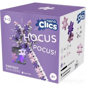 KLOCKI NANO CLICS NC004 KONSTRUKCYJNE 125el. FANTASTYCZNI KONSTRUKTORZY