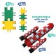 KLOCKI NANO CLICS NC006 KONSTRUKCYJNE 250el. DZIKA PRZYRODA WILDLIFE