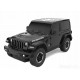 RASTAR 79500 R/C 1:24 JEEP WRANGLER RUBICON BLACK CZARNY