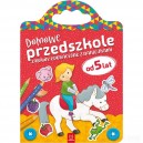 DOMOWE PRZEDSZKOLE OD 5 LAT ZABAWY EDUKACYJNE Z NAKLEJKAMI AKSJOMAT