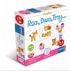 GRANNA GRA RAZ, DWA, TRZY.... PUZZLE 2-4 LATA