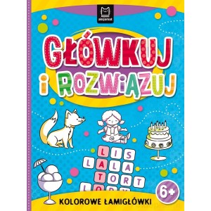 GŁÓWKUJ I ROZWIĄZUJ KOLOROWE ŁAMIGŁÓWKI DLA DZIECI 6+ AKSJOMAT