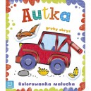 KOLOROWANKA MALUCHA Z GRUBYM OBRYSEM AUTKA AKSJOMAT