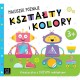 MALUSZEK POZNAJE KSZTAŁTY I KOLORY KSIĄŻECZKA Z DUŻYMI NAKLEJKAMI AKSJOMAT
