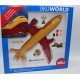 SIKU 1702 SAMOLOT TRANSPORTOWY DHL Z AKCESORIAMI