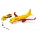SIKU 1702 SAMOLOT TRANSPORTOWY DHL Z AKCESORIAMI