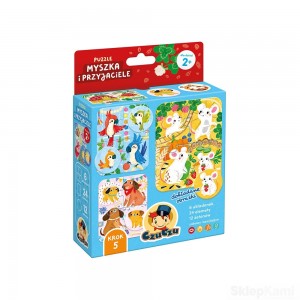 CZUCZU PUZZLE MYSZKA I PRZYJACIELE 2+ CZU CZU