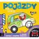 POJAZDY NA ULICY KOLOROWANKA Z GRUBYM OBRYSEM I NAKLEJKAMI AKSJOMAT