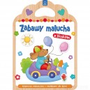 ZABAWY MALUCHA Z PIESKIEM KSIĄŻECZKA EDUKACYJNA Z NAKLEJKAMI AKSJOMAT