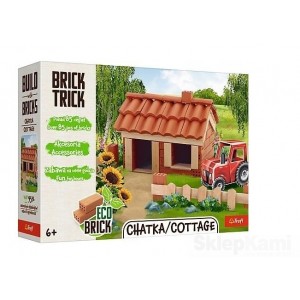 TREFL BRICK TRICK 62022 CHATKA COTTAGE BUDUJ Z CEGŁY EKO