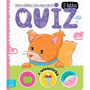 QUIZ 2 LATKA Z WIEWIÓRKĄ ZABAWA NAKLEJKAMI I TEST WIEDZY MALUCHA AKSJOMAT