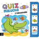 QUIZ MALUCHA Z NAKLEJKAMI OD 3 LAT AKSJOMAT