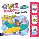 QUIZ MALUCHA Z NAKLEJKAMI OD 4 LAT AKSJOMAT