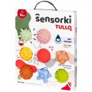 TULLO 497 PIŁECZKI SENSORYCZNE SENSORKI 8 SZT BEZ DZIURKI PASTELOWE