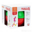 TULLO 477 PÓŁKULA SENSORYCZNA CZERWONY I ZIELONY JEŻ 2 SZT MASAŻ