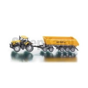 SIKU 1858 TRAKTOR Z WÓZKIEM I WYWROTKĄ