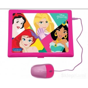 LEXIBOOK DISNEY PRINCESS EDUKACYJNY DWUJĘZYCZNY LAPTOP JC598DPi17 POL/ANG