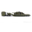 SIKU 8317 CIĘŻARÓWKA Z CZOŁGIEM MODEL 1:87