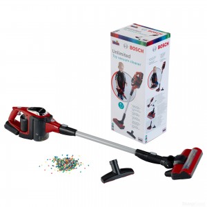 KLEIN 6808 ODKURZACZ BOSCH UNLIMITED CZERWONY DLA DZIECI