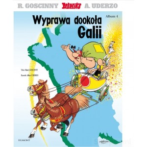 ASTERIX I OBELIX ASTERIKS WYPRAWA DOOKOŁA GALII TOM 4