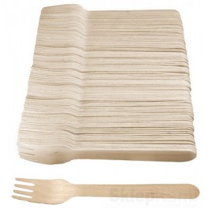 CLARINA 5446 WIDELCE DREWNIANE JEDNORAZOWE EKOLOGICZNE 100 SZT.