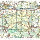 MAPA BESKID WYSPOWY POGÓRZE WIŚNICKIE LAMINOWANA COMPASS