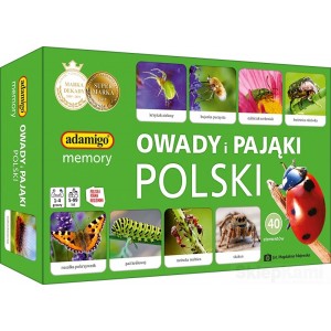 ADAMIGO MEMORY OWADY I PAJĄKI POLSKI