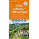 MAPA GÓRY SANOCKO-TURCZAŃSKIE OKOLICE SANOKA 1:50 000 LAMINOWANA COMPASS