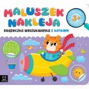 MALUSZEK NAKLEJA WYSZUKIWANKA Z KOTKIEM 3+ Z DUŻYMI NAKLEJKAMI AKSJOMAT