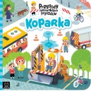 KSIĄŻECZKA KOPARKA PRZYGODY NIEZWYKŁYCH POJAZDÓW AKSJOMAT