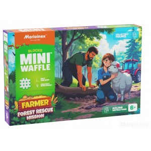 MARIOINEX 907573 MINI WAFLE FARMER LEŚNA AKCJA RATUNKOWA 100 EL.
