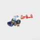 MARIOINEX 907504 MINI WAFLE FARMER TRAKTOR Z PŁUGIEM 50 EL.