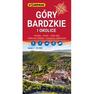 MAPA GÓRY BARDZKIE I OKOLICE 1: 35 000 COMPASS