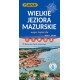 MAPA WIELKIE JEZIORA MAZURSKIE MAPA ŻEGLARSKA 1:50 000 LAMINOWANA COMPASS