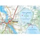 MAPA WIELKIE JEZIORA MAZURSKIE MAPA ŻEGLARSKA 1:50 000 LAMINOWANA COMPASS