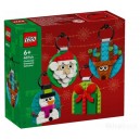 LEGO ICONS 40744 KOLEKCJA OZDÓB ŚWIĄTECZNYCH