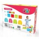 SOFT BIBI 70210 MATY SENSORYCZNE Z KLOCKAMI 20 SZT