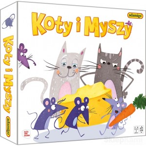 ADAMIGO GRA RODZINNA KOTY I MYSZY