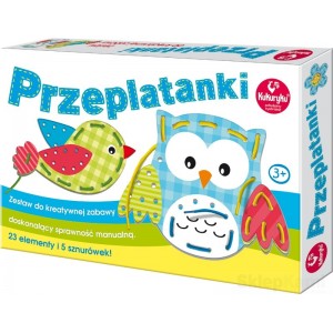 KUKURYKU PRZEPLATANKI PRZYRODA ZESTAW DO KREATYWNEJ ZABAWY