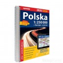 POLSKA ATLAS SAMOCHODOWY 1:250 000 + EUROPA 1:4000 000 ExpressMap 2025/2026