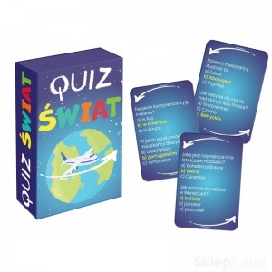 KANGUR GRA QUIZ ŚWIAT MINI 7+ PODRÓŻNA