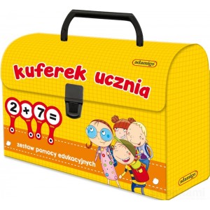 ADAMIGO KUFEREK UCZNIA ZESTAW POMOCY EDUKACYJNYCH