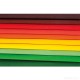 BIBUŁA MARSZCZONA 25x200 JESIEŃ KOLORY JESIENI MIX 10 ROLEK HAPPY COLOR