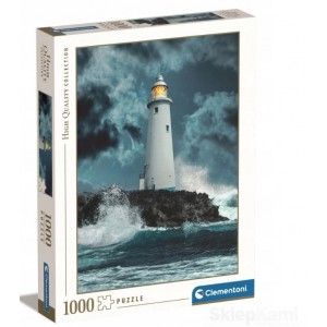 CLEMENTONI 39828 PUZZLE 1000 LATARNIA MORSKA PODCZAS SZTORMU