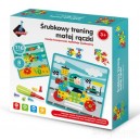 ASKATO ŚRUBKOWY TRENING MAŁEJ RĄCZKI MOZAIKA ZE ŚRUBOKRĘTEM 3+