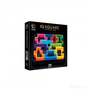 SMART GAMES GRA LOGICZNA IQ SQUARE DELUXE POLSKA WERSJA