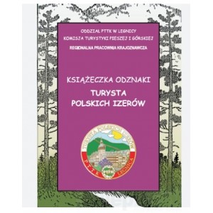 KSIĄŻECZKA NA PIECZĄTKI ODZNAKI TURYSTA POLSKICH IZERÓW PTTK